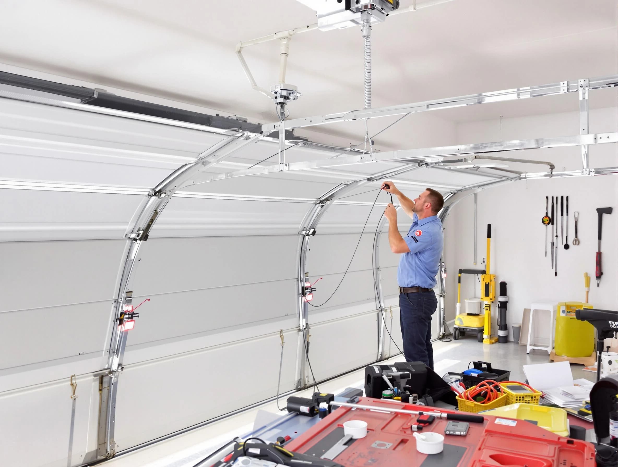 Garage door cable repair service by Heber Garage Door Repair in Heber