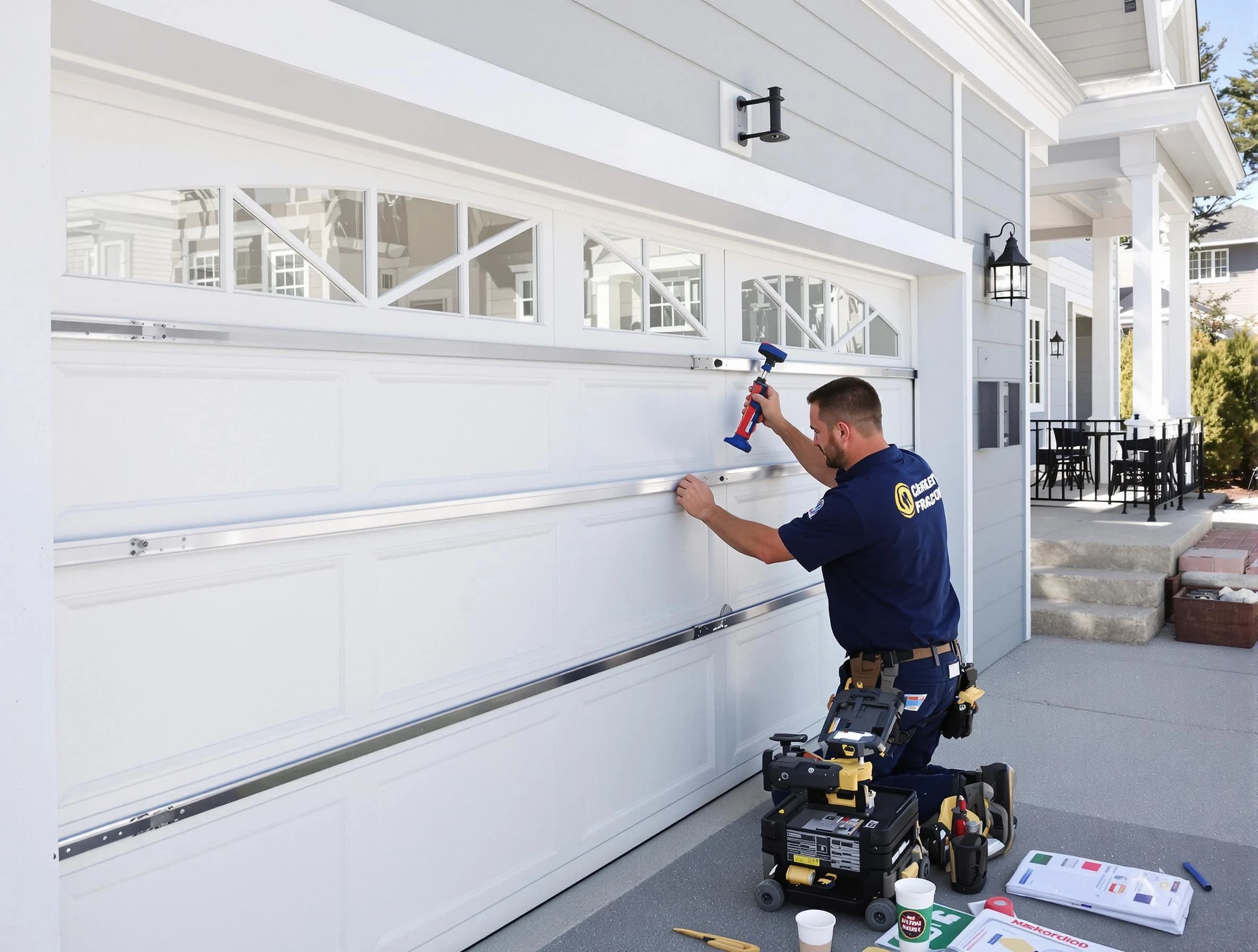 Professional garage door installation by Heber Garage Door Repair in Heber