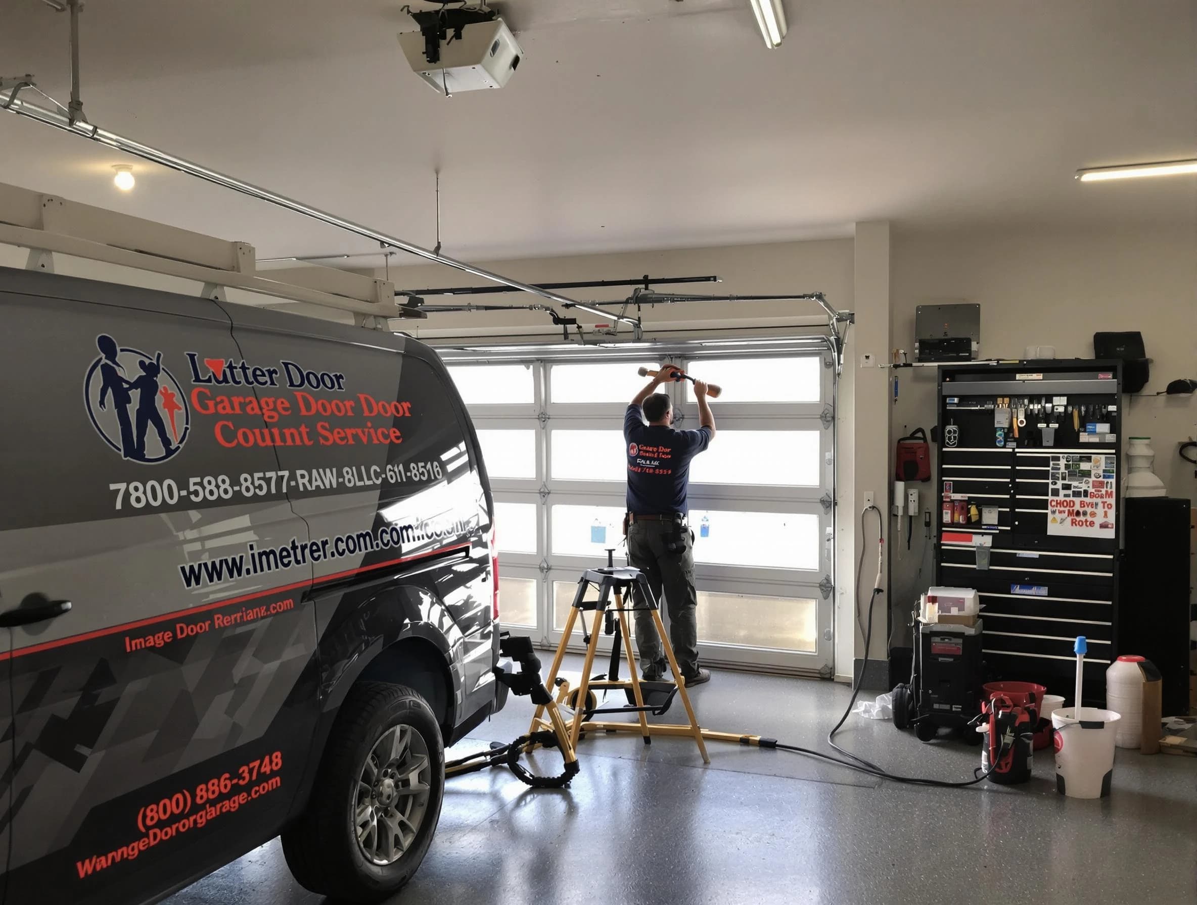Heber Garage Door Repair rapid response team performing same-day repair in Heber