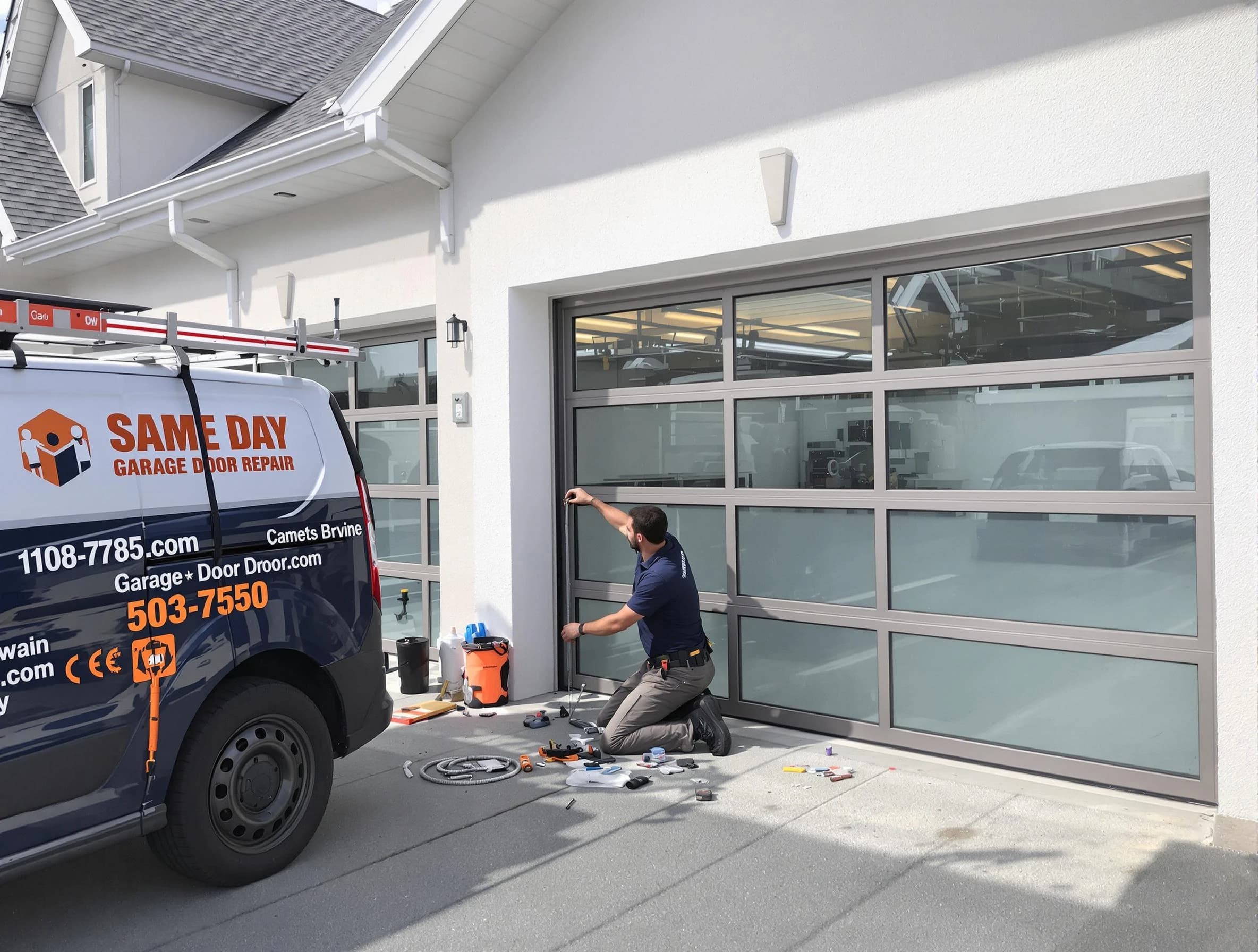 Same-day garage door repair service by Heber Garage Door Repair in Heber