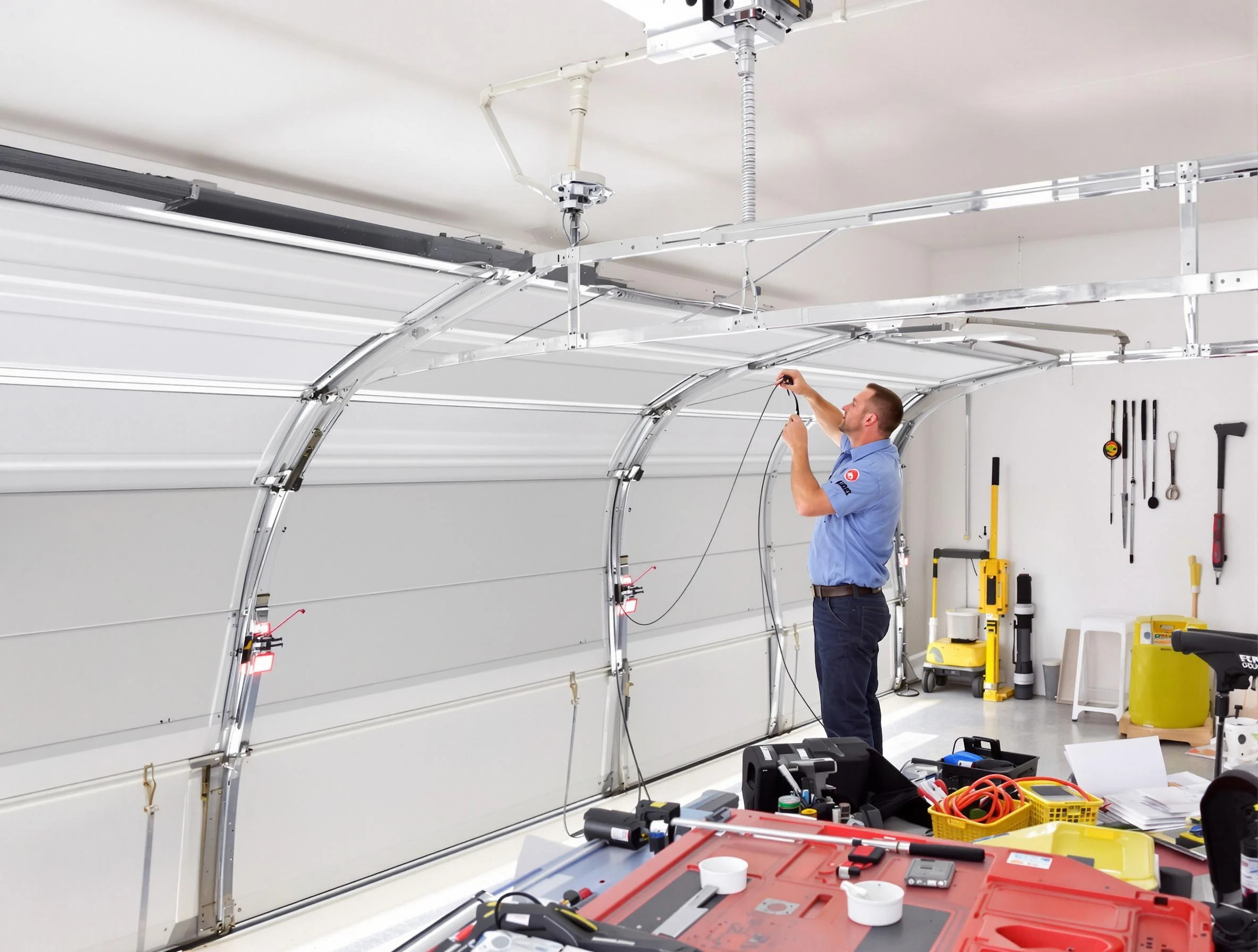 Garage door cable repair service by Heber Garage Door Repair in Heber