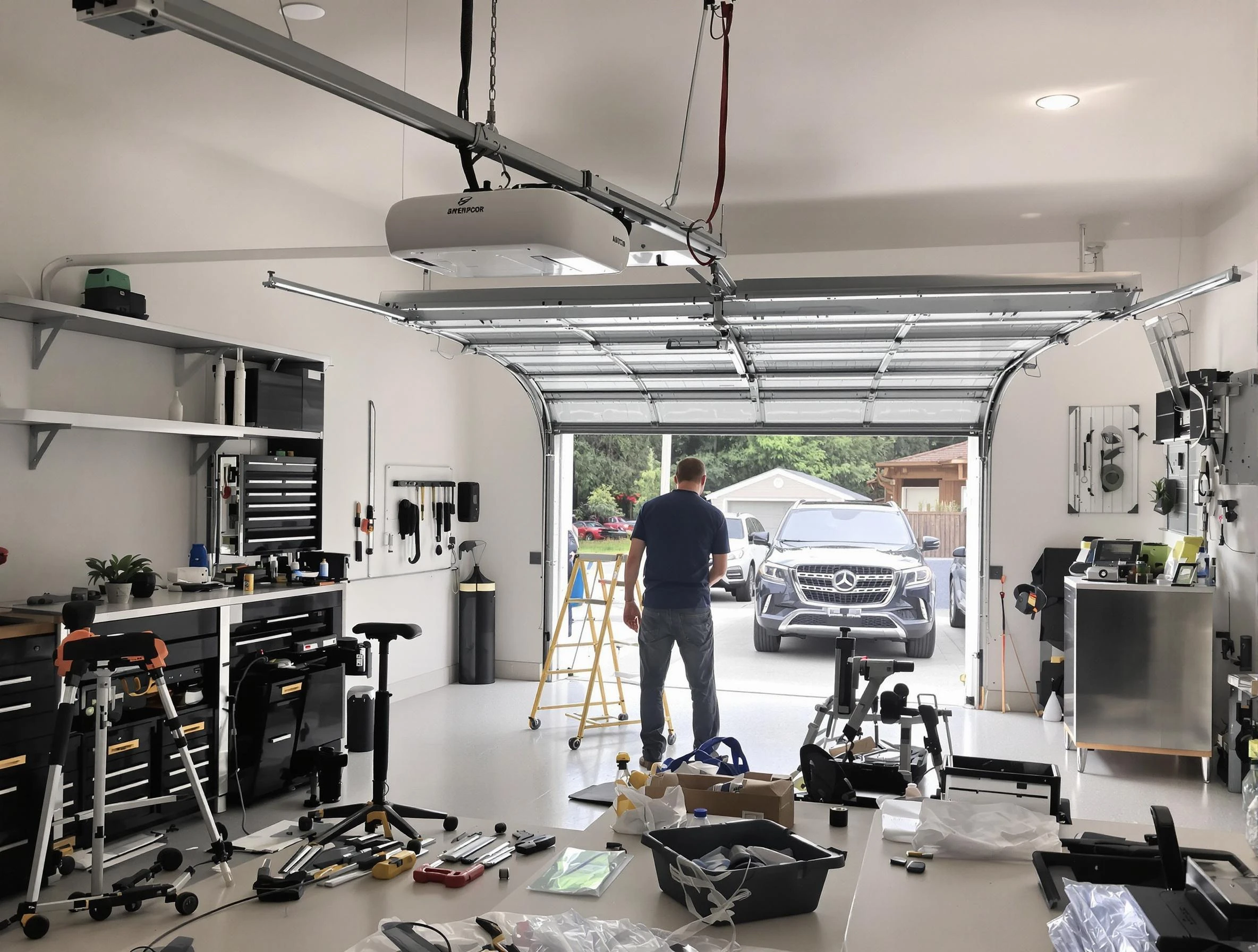 Garage door opener installation by Heber Garage Door Repair in Heber