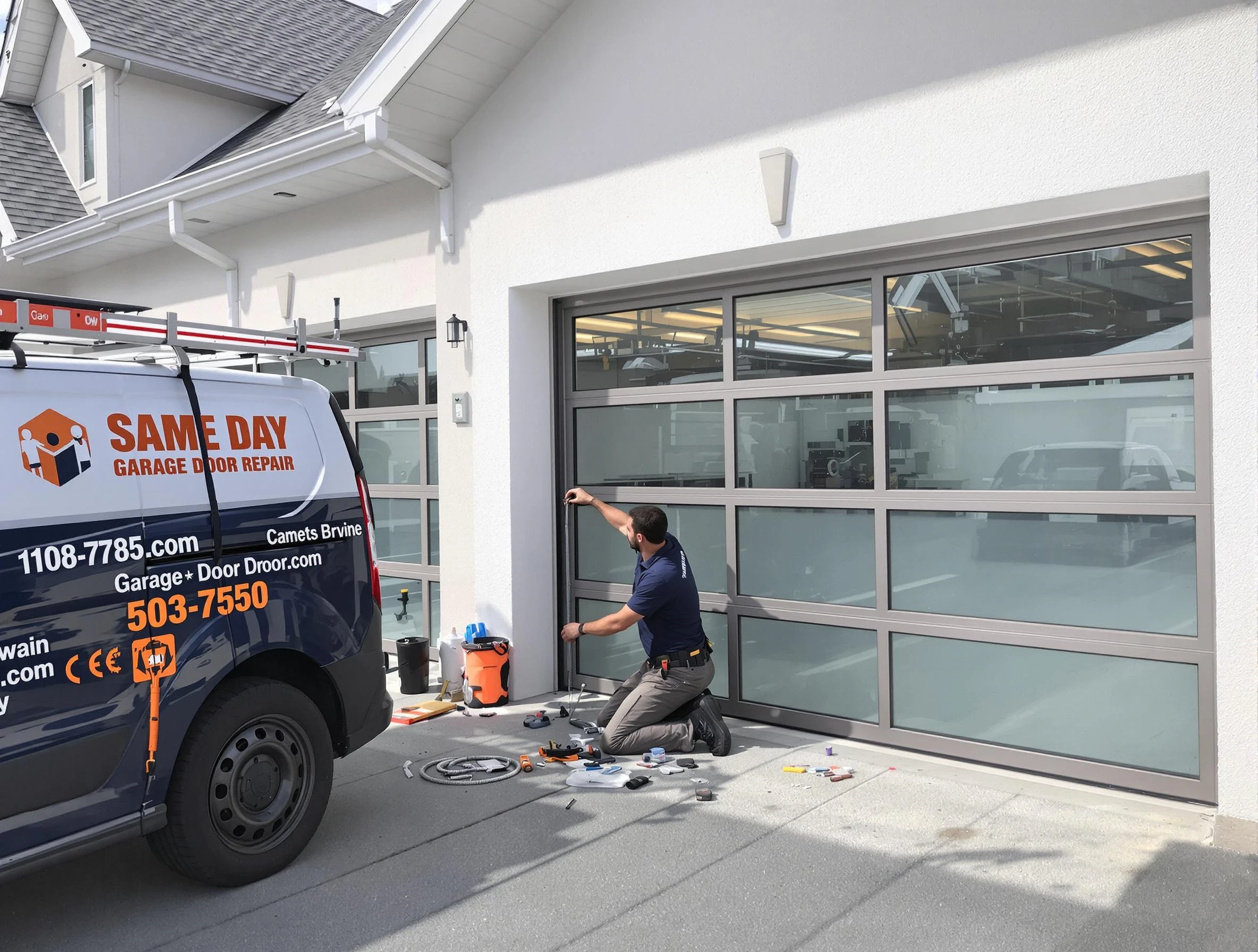 Same-day garage door repair service by Heber Garage Door Repair in Heber